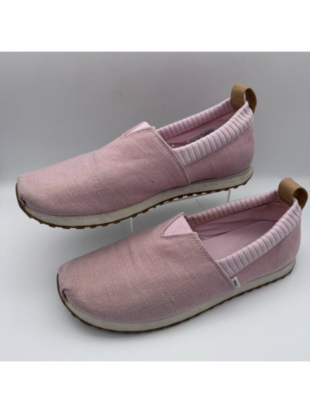 TOMS Shoes Women  Size 9 Alpargata Resident Slip On Sneakers Casual Pink